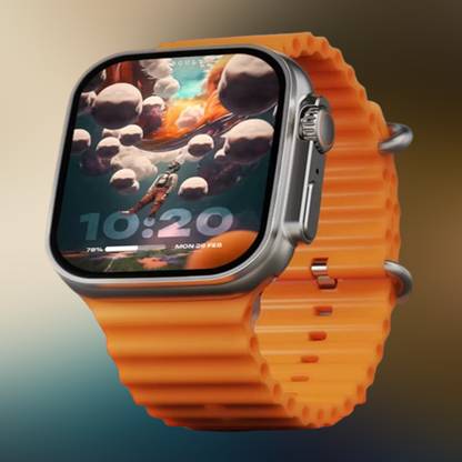 KadWaniya T800 Ultra Smart Watch With Wireless Charging Smartwatch