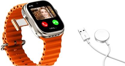 ULTADOR IP68 8GB RAM & 128 GB 5G SIM AMOLED Display 3 Belts Whatsapp, Instagram Smartwatch
