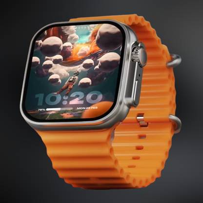 KadWaniya T800 Ultra Smart Watch With Wireless Charging Smartwatch