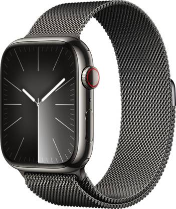 Apple Watch Series 9 GPS + Cellular 45mm Graphite Case & Graphite Milanese Loop