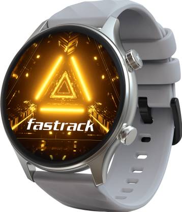 Fastrack Optimus2 Pro-1.43'' AMOLED|Advanced Blazing Fast UI|AOD|Metal Case|Working Crown Smartwatch