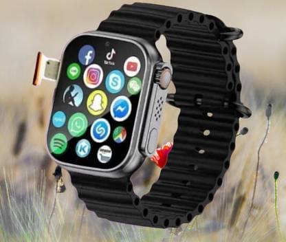 Vinayak T800 Ultra Smart Watch With Wireless Charging Smartwatch