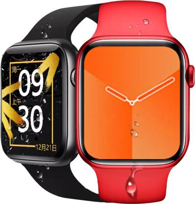 Foxne Point T55 Plus With Bluetooth calling Smartwatch (RED) 1 Unit Smartwatch