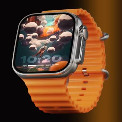 KadWaniya T800 Ultra Smart Watch With Wireless Charging Smartwatch