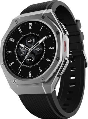 boAt X600 w/ 1.43" AMOLED Display, BT Calling & Ultra Premium Metal Body Smartwatch