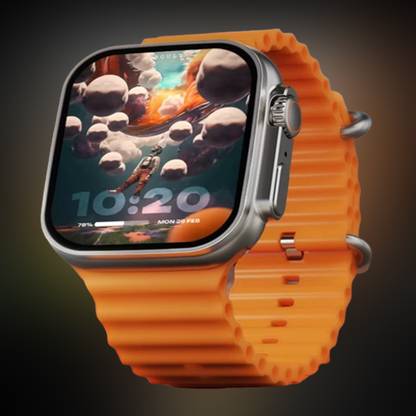 KadWaniya T800 Ultra Smart Watch With Wireless Charging Smartwatch