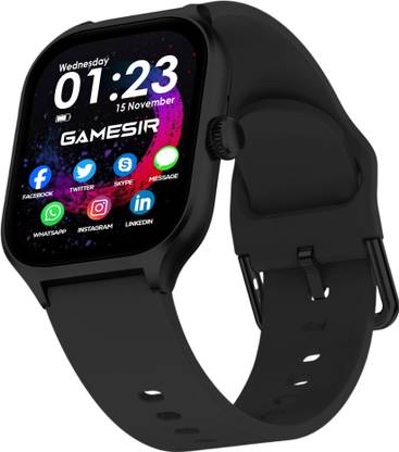 GameSir Newly Launched H16 2.0" Square Dial watch, Full Touch Display, Bluetooth Calling Smartwatch