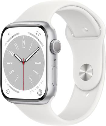 Apple Watch Series 8, 45mm GPS ECG app, Temperature sensor, IPX6, Fall/Crash Detection