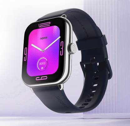 Noise Icon 3 Plus with 2" HD Display, Metal Dial, Functional Crown Smartwatch