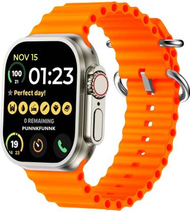 PunnkFunnk T800 ultra Series 8 smart watch with AI assistant, bluetooth calling and fitness Smartwatch