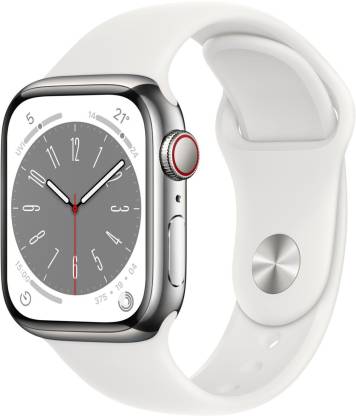 Apple Watch Series 8, 41mm GPS + Cellular ECG app, Temperature sensor, Crash Detection
