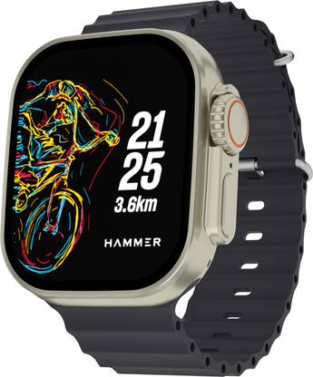 Hammer Active 2.0 Plus Bluetooth Calling Gesture Control Smartwatch