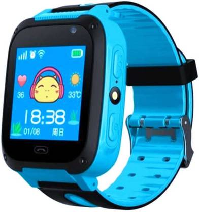 THE MOBILE POINT GPS Kids Watch with Camera, GPS Tracker, Voice Chat, LED Torch, Calling Kids' Smartwatch