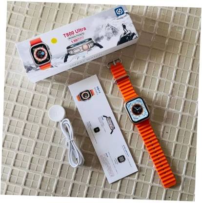 ShopSmart T800 Ultra Watch Smart Watch 1.9 HD Display Bluetooth Calling Smartwatch