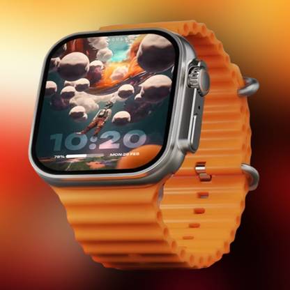 KadWaniya T800 Ultra Smart Watch With Wireless Charging Smartwatch