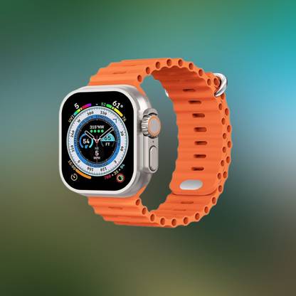 KadWaniya T800 Ultra Smart Watch With Wireless Charging Smartwatch