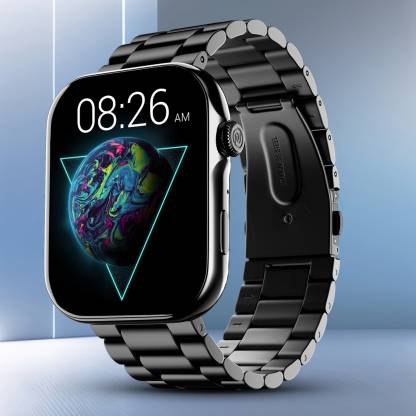 Noise Vision 3 with 1.96" AMOLED display with Thin Bezel, Metallic Build Smartwatch