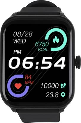Salora uWear Javelin 2.01” HD IPS Display, BT Calling, Rotating Crown, 100+ Sports Mode Smartwatch