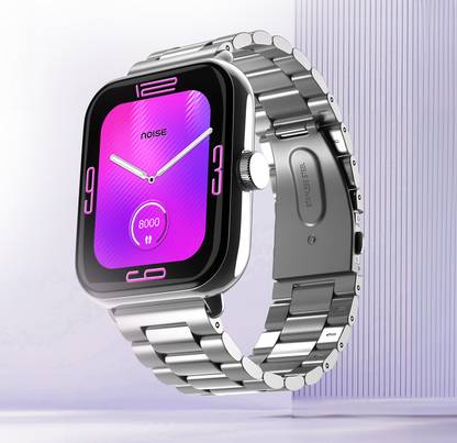Noise Icon 3 Plus with 2" HD Display, Metal Dial, Functional Crown Smartwatch