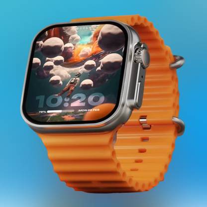KadWaniya T800 Ultra Smart Watch With Wireless Charging Smartwatch