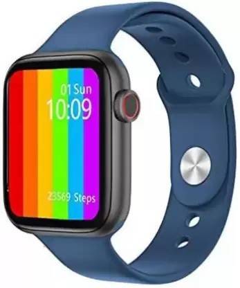Ayushique W26 Series 6 Smartwatch Free Size (BLUE) Smartwatch