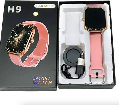 Foxne Point H9 1.78" HD Display, Bluetooth Calling Smart Watch, Functional Crown, Metallic Smartwatch
