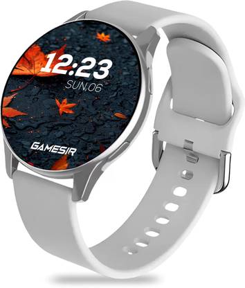 GameSir Active 2 Bluetooth calling, Sporty Heart Rate Monitoring Sleep Tracking Round Smartwatch