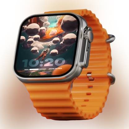 KadWaniya T800 Ultra Smart Watch With Wireless Charging Smartwatch