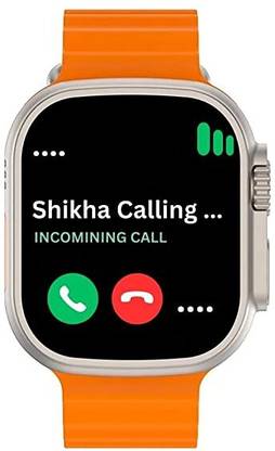 Zebur T800 Ultra Biggest Display Smartwatch with Wireless Charge & Bt Calling Smartwatch