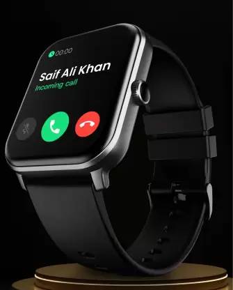 Boult Drift+ Bluetooth Calling, 1.85" HD, 500 Nits Brightness, 150+ Watchfaces, SpO2 Smartwatch