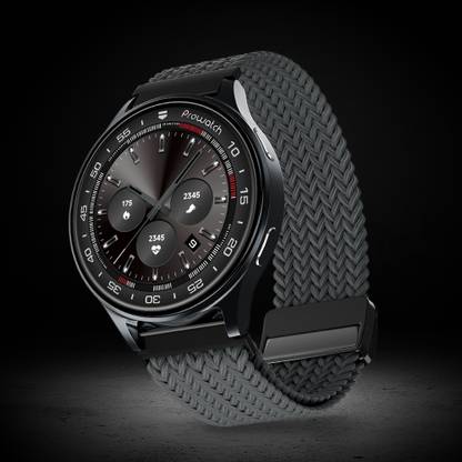 Prowatch X, 1.43" AMOLED, Body Energy, HRV, VO2 Max, Gorilla Glass 3, In-built GPS & ABC Smartwatch