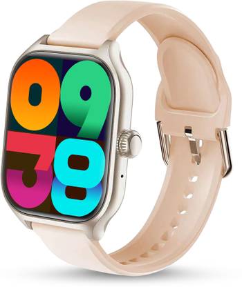 Pebble Vista 1.99" HD Infinite Display, BT Calling, Health Suite, Alarm & Notification Smartwatch