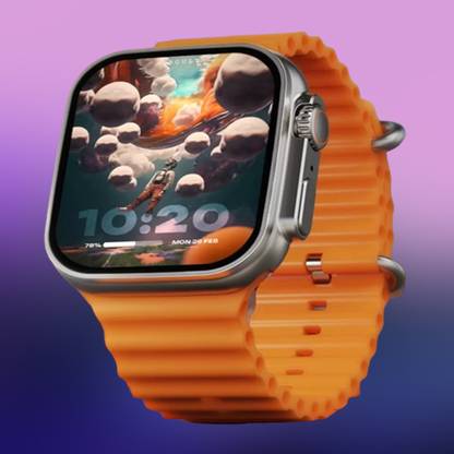 KadWaniya T800 Ultra Smart Watch With Wireless Charging Smartwatch