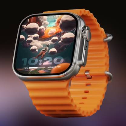KadWaniya T800 Ultra Smart Watch With Wireless Charging Smartwatch