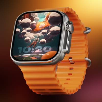 KadWaniya T800 Ultra Smart Watch With Wireless Charging Smartwatch