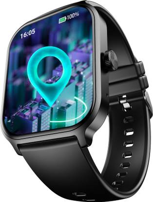 boAt Storm Call 3 Plus w/ Turn by Turn Navigation, QR Tray, 4.97cm(1.96'') HD Display Smartwatch