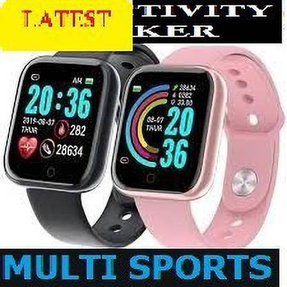 Bymaya D2954(A1) PRO SLEET TRACKER MULTI SPORTS SMART WATCH BLACK (PACK OF 1) Smartwatch