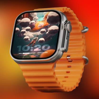 KadWaniya T800 Ultra Smart Watch With Wireless Charging Smartwatch