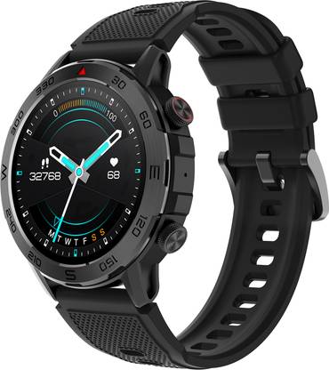beatXP Duke 1.43″ Super AMOLED Always On Display Bluetooth Calling Smartwatch-Black Smartwatch  (Electric Black Strap, Free Size) at Rs. 2499