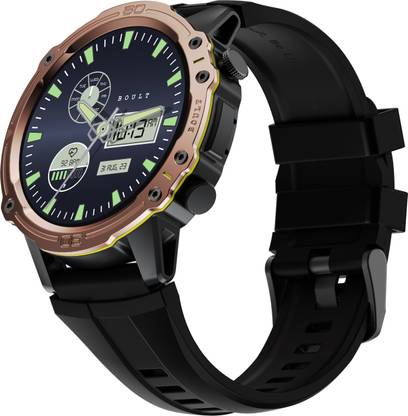 Boult Sterling Outdoor Rugged Design, 1.52″ HD, Working Crown, BT Calling, Metal Body Smartwatch  (Carbon Copper Strap, Free Size) at Rs. 1599