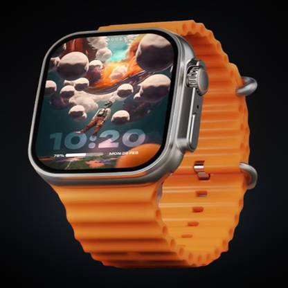 KadWaniya T800 Ultra Smart Watch With Wireless Charging Smartwatch