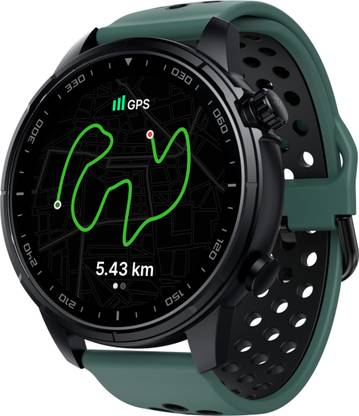 Cult Velocity with Built-in Turbo Track GPS,1.4'' AMOLED Display, Compass, BT Calling Smartwatch