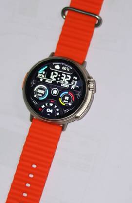 Olivepranc Ultra Watch Round AMOLED Display Smartwatch