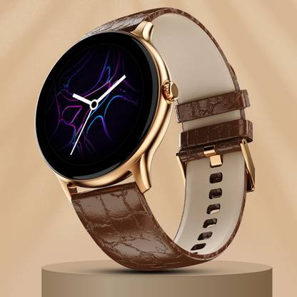 Fire-Boltt Ninja Talk 35.3mm (1.39) Round Bluetooth Calling Metal Body,120 Sports Modes Smartwatch