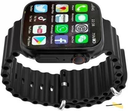 SAMSTAR COLLECTION T800 series 9 Bluetooth Calling Smart Watch with AI Voice Assistant & Calculator Smartwatch