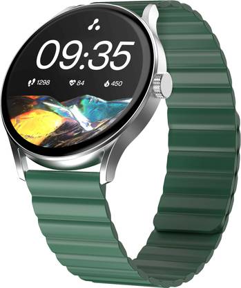 Ambrane Marble 1.43" AMOLED Always-On Display with BT Calling, 1000 Nits, Working Crown Smartwatch