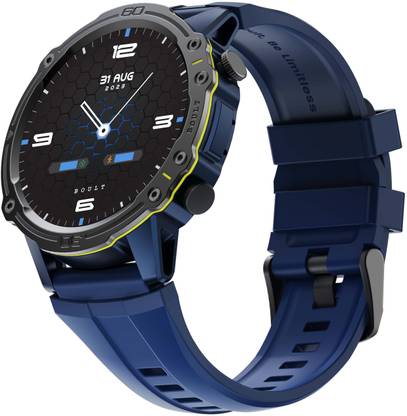 GOBOULT (previously Boult) Sterling 1.52" Rugged Design, 700 Nits, Metallic Frame Smartwatch