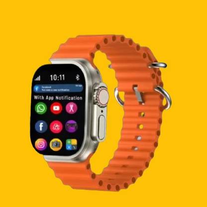 firetouch T10 orange Ultra Edition smart watch with WiFi GPS T10 5G S8 Sim Card Smartwatch