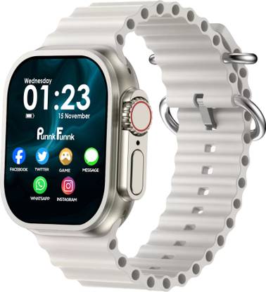 PunnkFunnk T800 ultra Series 8 smart watch with AI assistant, bluetooth calling and fitness Smartwatch