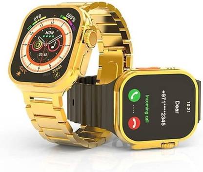 spellcell 2025 golden ultra Bluetooth smart watch Calling games IP68 Smartwatch